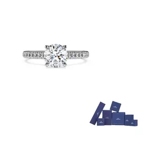 Swarovski Кольцо из белого золота 585 пробы для женщин Silver