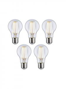 Paulmann Комплект из 5 светодиодных ламп Eco-Line AGL E27 525 2,5 Вт 3000K прозрачный 230 В A