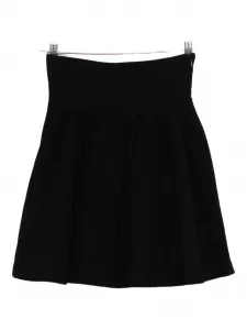 Вязаная мини-юбка в рубчик Cfcl, черный