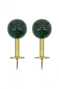 Крючок HDBall 8 см, 2 шт. House Doctor, зеленый