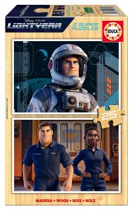Деревянный пазл Базз Лайтер, 50 деталей. Educa