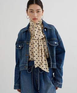 Широкая джинсовая куртка Whim Gazette, цвет Indigo Blue