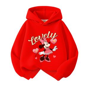 Детский свитшот Disney, красный