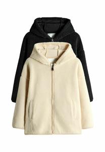 Флисовая куртка THE SET 2 PACK BORG, Black Cream/Black