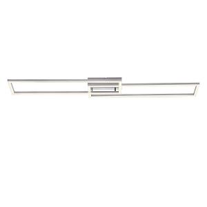 Светодиодный потолочный светильник JUST LIGHT Maxi I, акрил/алюминий - 2-ламповый