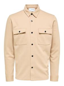 Демисезонная куртка SELECTED HOMME, бежевый