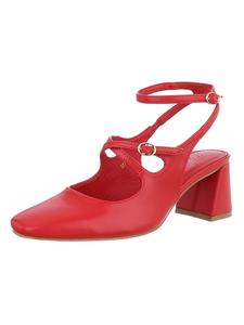 Ital-Design Красные туфли на высоком каблуке