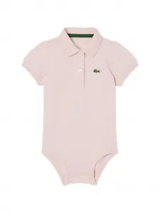 Боди с воротником Lacoste Kids, розовый