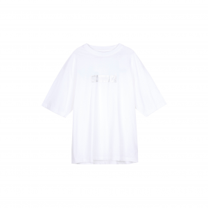 Jordan Футболка мужская белая с круглым вырезом умеренно прямого кроя