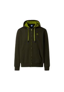 North Sails Толстовка на молнии зеленого цвета