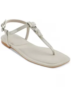 Женские сандалии Datto с Т-образным ремешком DKNY, белый