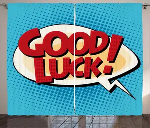 Винтажная штора в деревенском стиле ABAKUHAUS с полосками в стиле комиксов, присборенная штора из тесьмы для спальни с петлями и крючками, 280 x 175 см, светло-голубой, желтый, красный Abakuhaus