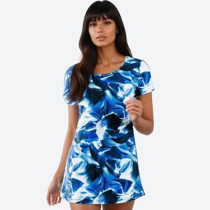 Купальный костюм Anna, туника и плавки/бюстгальтер Calypsa, Navy wave