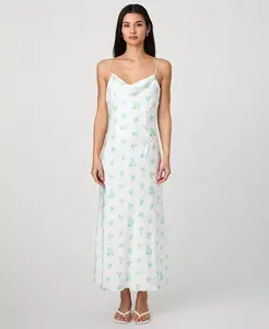 Женское платье Anna Fleur с капюшоном из сатина French Connection, белый