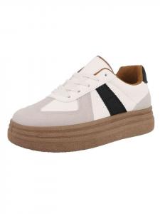 Кроссовки на шнуровке Ital-Design Freizeitschuh, цвет Grau und Beige