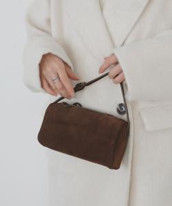 Квадратная мини-сумка, которую можно использовать двумя способами Lian, цвет Brown