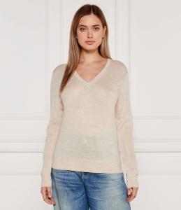 Свитер из шерсти Tommy Hilfiger Regular Fit, кремовый