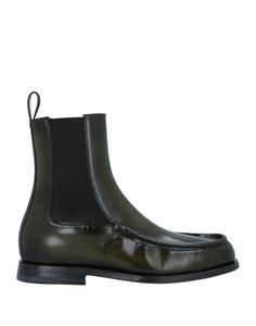 Ботильоны Santoni, темно-зеленый