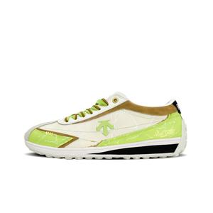 Кроссовки для скейтбординга Cron Racer Low top Unisex DESCENTE, белый/зеленый