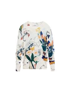 Desigual Свитер в белом цвете