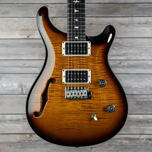 Электрогитара PRS CE 24 Semi-Hollow | Черно-янтарный | Абсолютно новая | $95 доставка по всему миру!