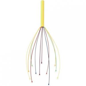 Kikkerland Цветной массажер для головы