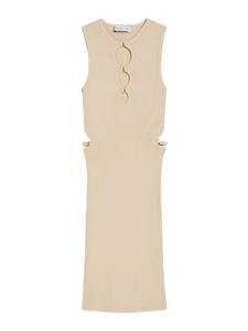 Платье Bershka, бежевый