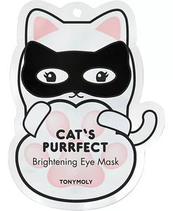 Осветляющая маска для глаз Cat's Purrfect Tonymoly
