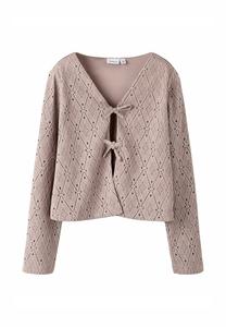 Кардиган Name it OBERTEIL MIT LANGEN ÄRMELN REGULAR FIT, Quail/Grey