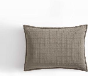 Calvin Klein King District Комплект постельного белья, 2 предмета, жаккардовый хлопок, обработанный методом стирки для мягкости, сертифицирован Oeko-Tex, коричневый