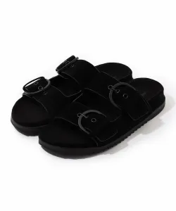 Замшевые сандалии с двойными ремешками SWTSU8427