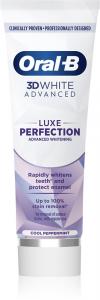 Отбеливающая зубная паста 3D White Luxe Perfection Oral-B, cool peppermint 75 мл