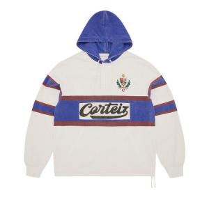 Худи Corteiz Winger Hooded Rugby 'Off White'