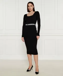 Платье Karl Lagerfeld, черный