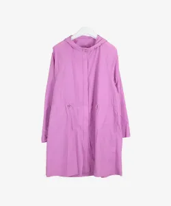 Водоотталкивающее пальто с оборкой на спине Studio Picone, цвет Pink(027)