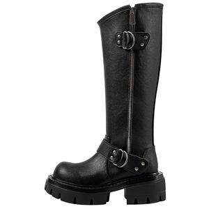 Сапоги женские 6 см Wonderful couple, Black