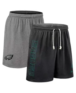 Мужские черные шорты Philadelphia Eagles Sideline Reversible Performance Nike