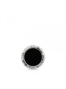 Серьга-гвоздик амулет Emanuele Bicocchi, черный