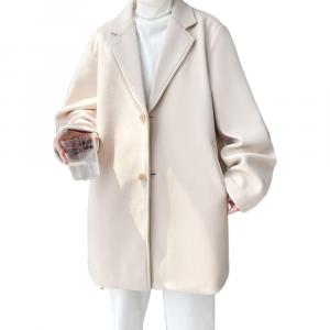 Пальто Unisex с воротником-стойкой, утепленное, прямого кроя VanCamel, оранжевый