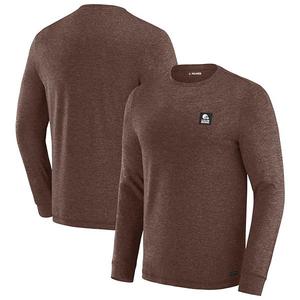Мужская футболка с длинным рукавом j palmer brown cleveland browns four down Unbranded