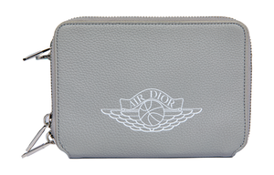 Сумка через плечо Jordan Collaboration Leather Camera Bag, мужская, серая DIOR, Basic Set (Bag+Dust Bag)