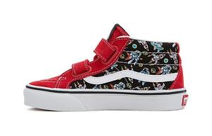 Детские кроссовки для скейтбординга Vans SK8 PS, Black/Pink