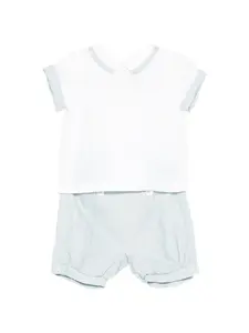 Шорты с пуговицами La Stupenderia, белый