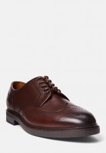 Туфли ASHER LEATHER WINGTIP SHOE Polo Ralph Lauren, темно-коричневый