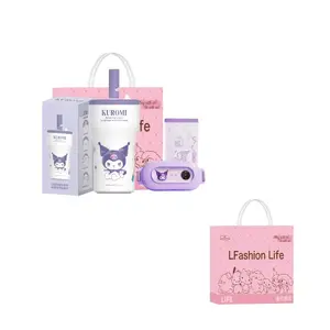 Коллаборация Hello Kitty термостакан 630 мл Sanrio, Kuromi Water Cup+Warming Cup With[App Version]