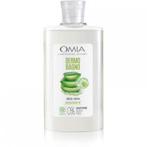 Dermo Bio Bath с алоэ вера из Саленто Нежная и освежающая пена для ванн, дерматологически протестированная веганская формула без никеля, 400 мл, Omia