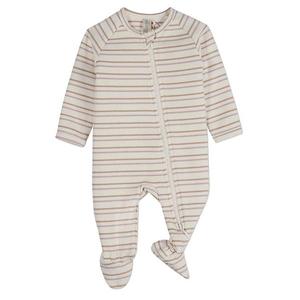 Детский комбинезон "soft stripe" с двухсторонней молнией Memoi