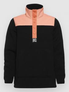 Флисовый пуловер Horsefeathers Rena Half-Zip Fleece Pullover, black