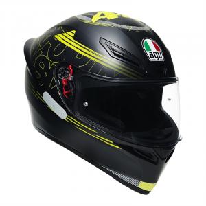 K1S сертификация CCC мотошлем полнолицевой ABS с одинарным визором унисекс для поездок на работу путешествий гонок на треке AGV, K1-S Track 46