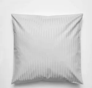 Наволочка из атласа , полосатая, плотность 540 BM190 (один размер) (платина) Belledorm